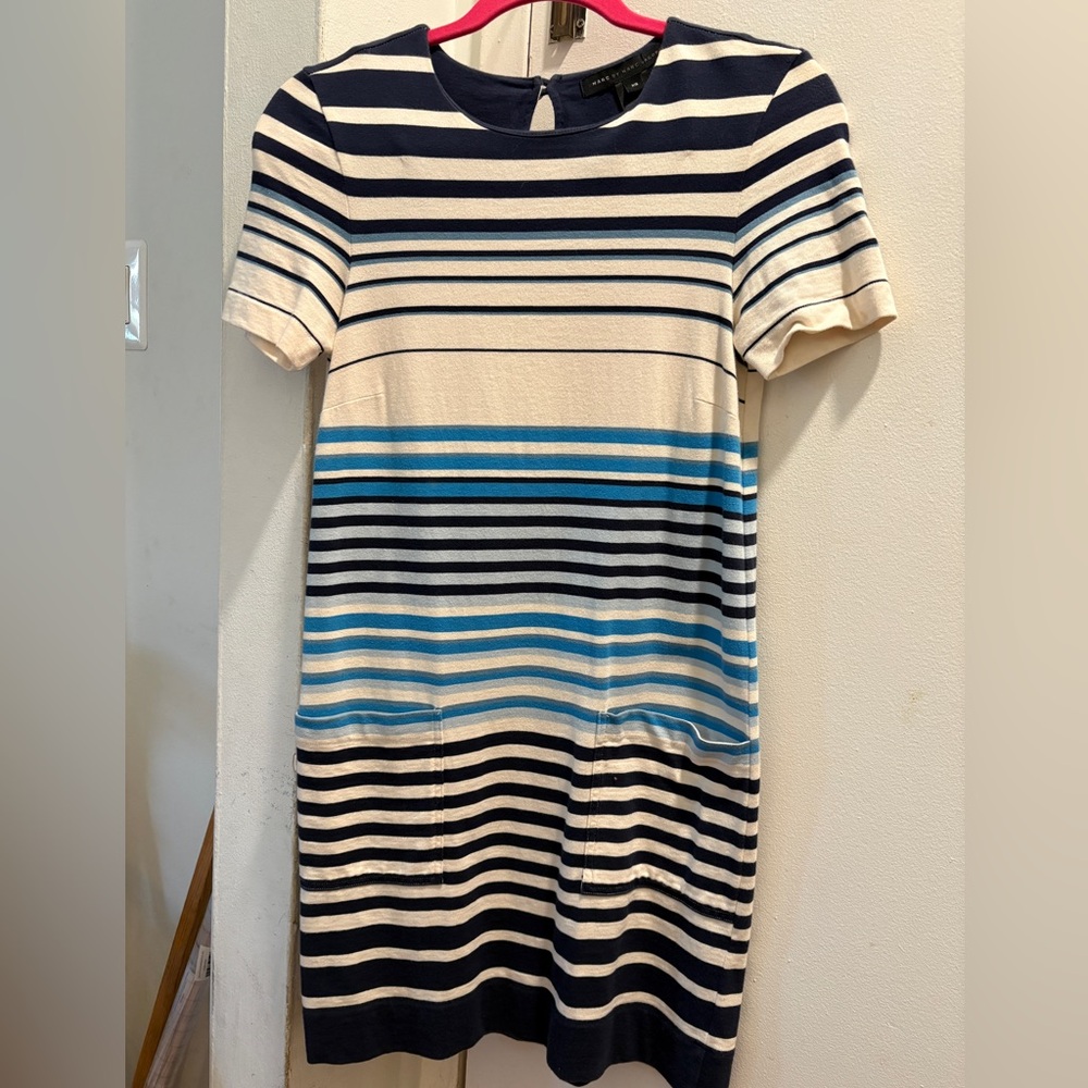 Marc by Marc Jacobs striped cotton dress